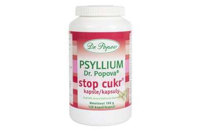 Dr.Popov Psyllium Stopcukr cps.120